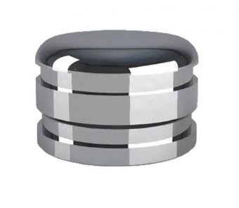 CARCASA METALICA OCLUZALA NORMAL 2.5, INOX